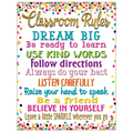 Teacher Created Resources Confetti Classroom Rules Chart TCR7553